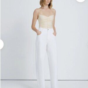 7 For All Mankind The Jennifer 90s White Baggy Jeans BRAND NEW NWOT 30